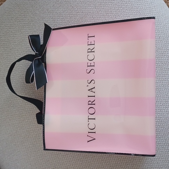 Victoria's Secret Reusable Collector's  Keepsake Thick Vinyl Gift Bag - Picture 11 of 11